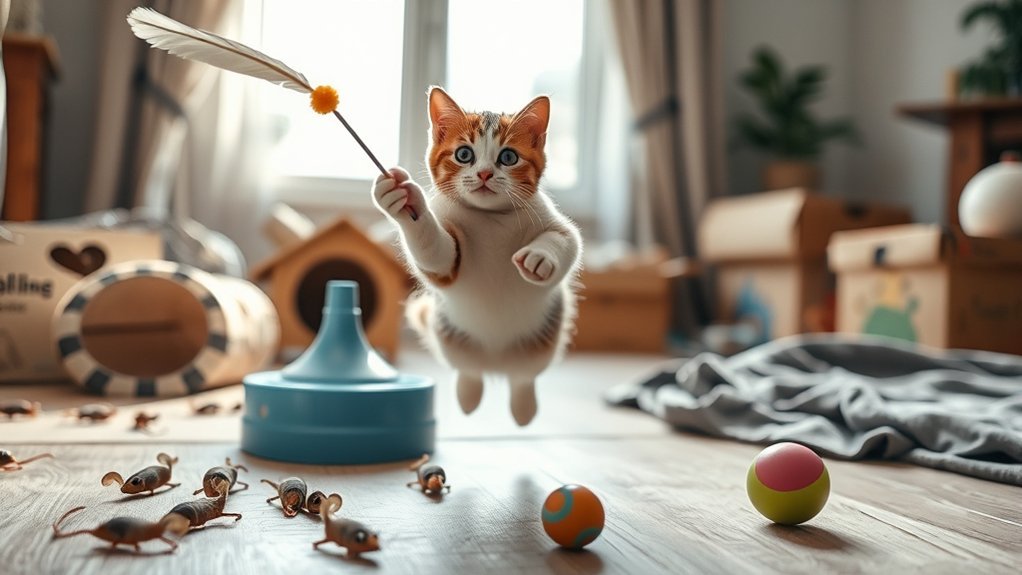 engaging activities for cats