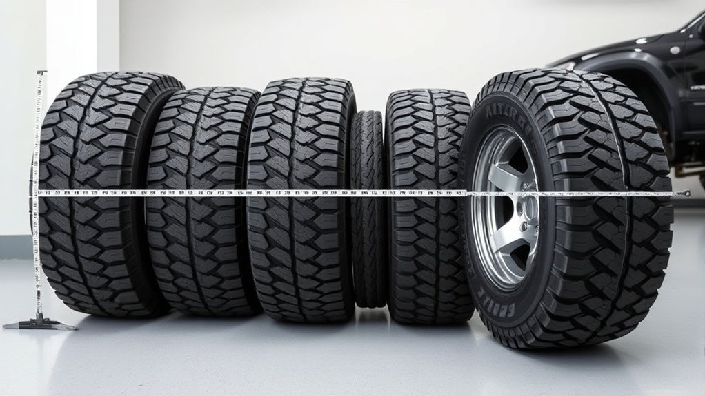 equivalent tire size options
