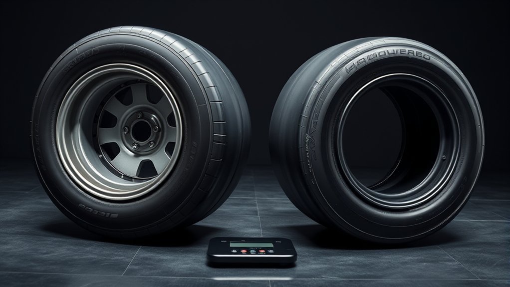 f1 tire weight information