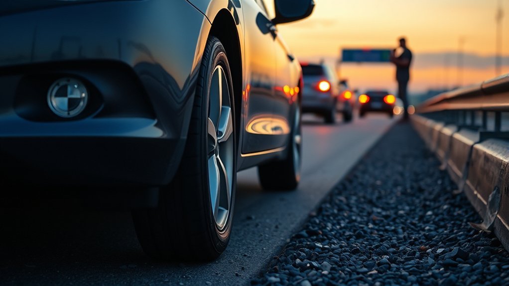 flat tire driving risks