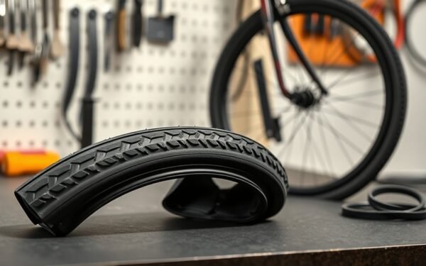 folding bike tire guide