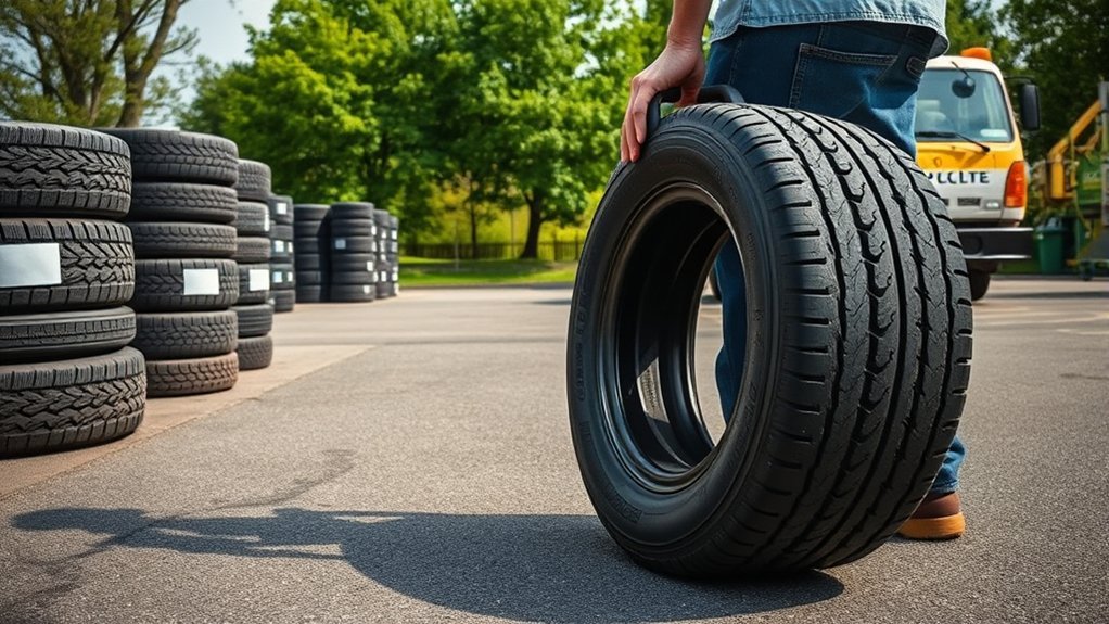 free tire recycling options