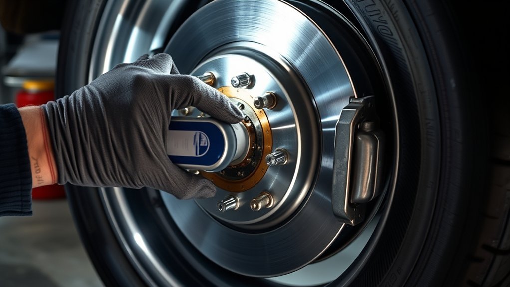 grease drum brake points