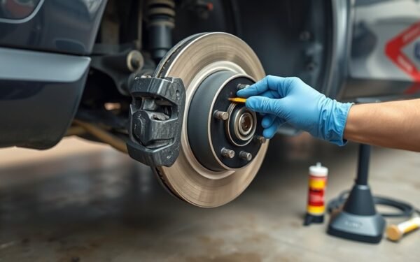 greasing brake pads safely