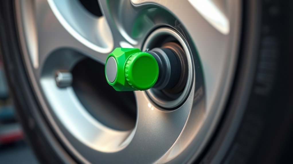 green tire cap meaning