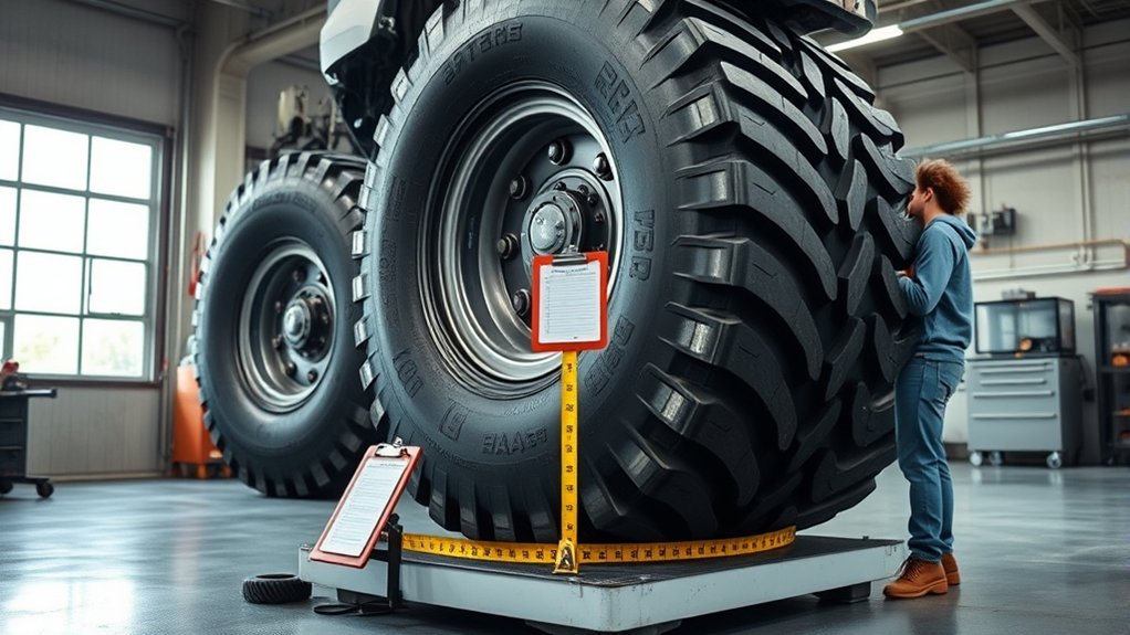 heavy duty tire specifications