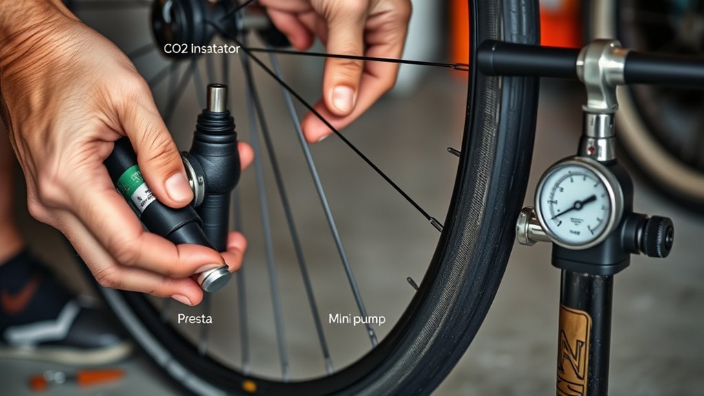 inflation methods for cyclists