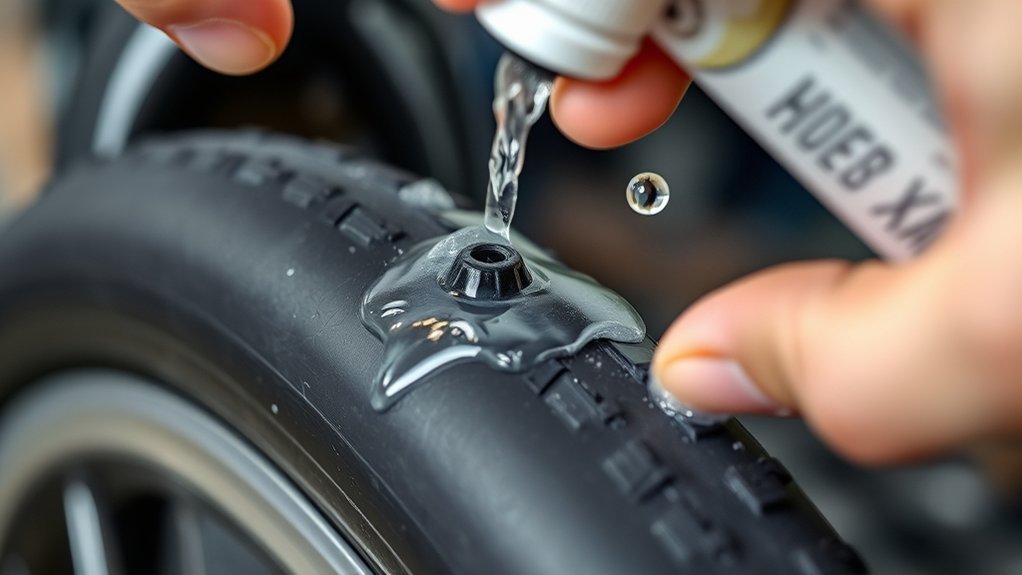 inspect tire plug seal