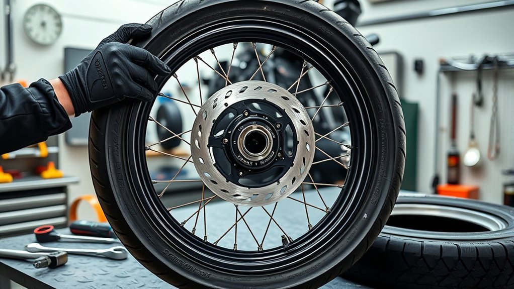 inspect tires before installation