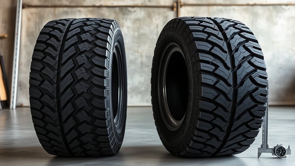 larger tires improved traction