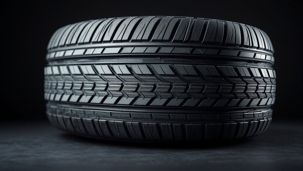 layered composite tire construction