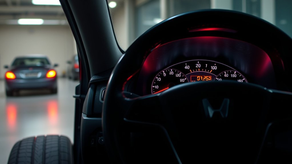 left tire pressure warning