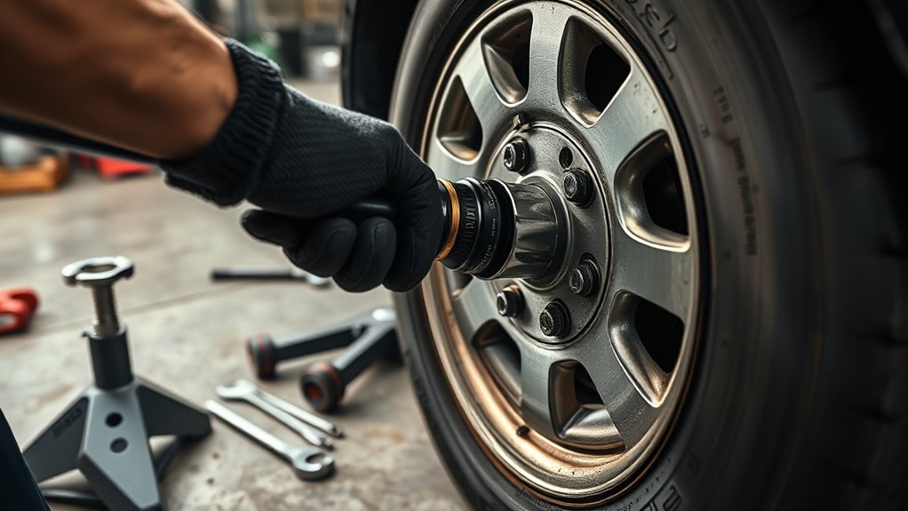 leverage for loosening lug nuts