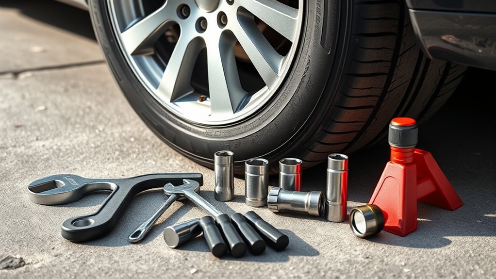 loosen lug nuts safely