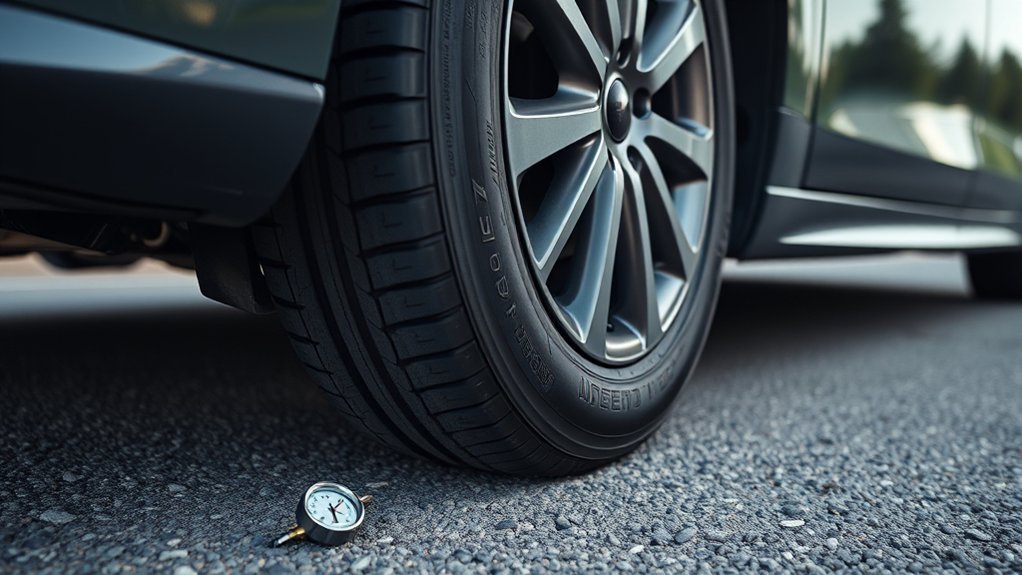 maintain proper tire pressure