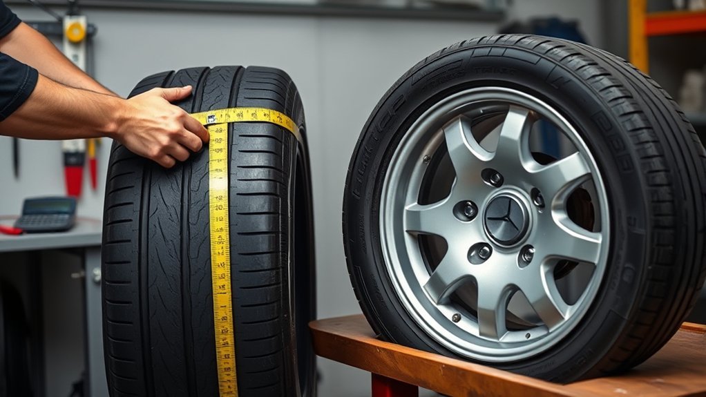 maintain tire size accuracy