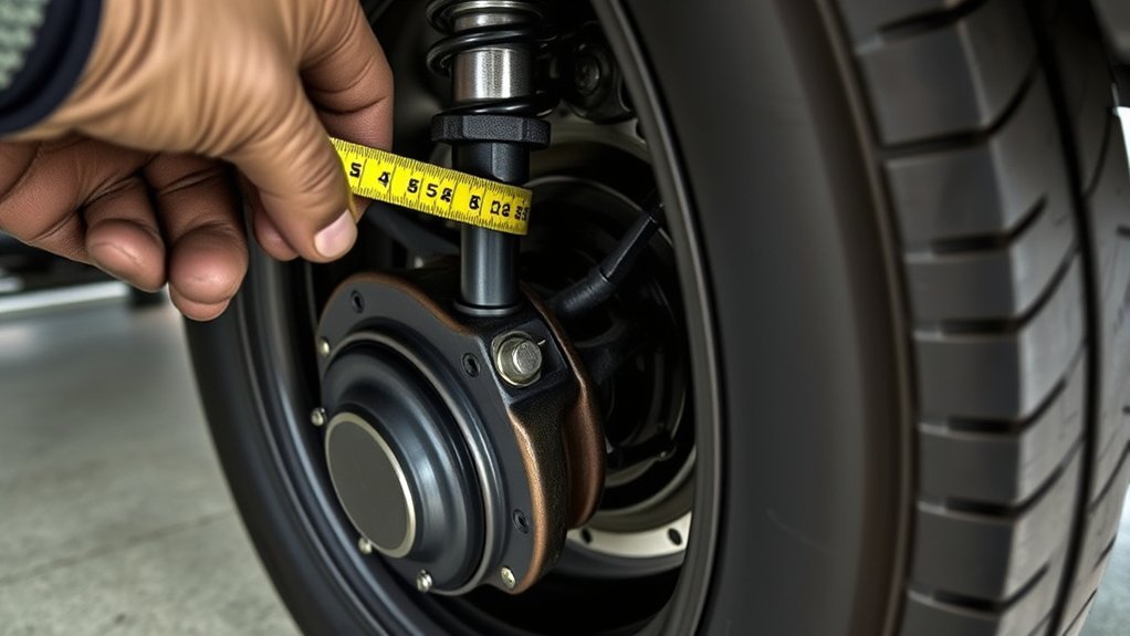 measure tire clearance accurately