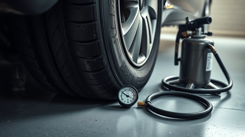minimum safe tire pressure