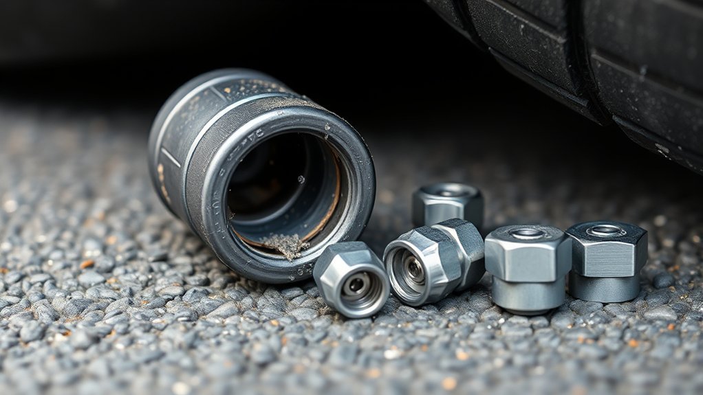 missing caps cause leaks