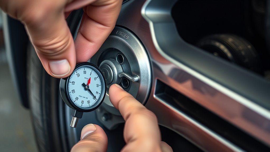 monitor tire pressure precisely