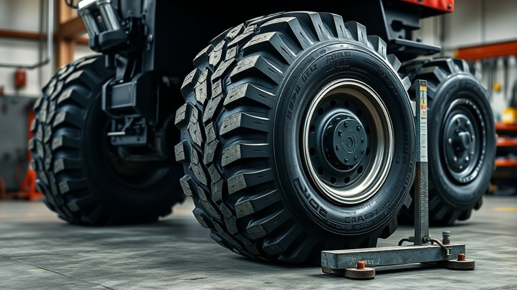 monster truck tire weight