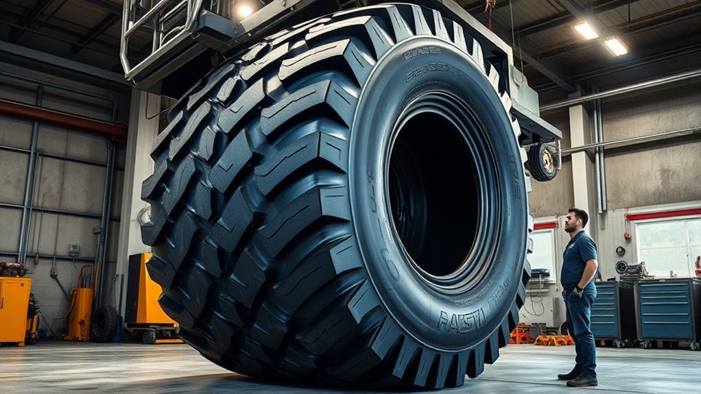 monster truck tire weight