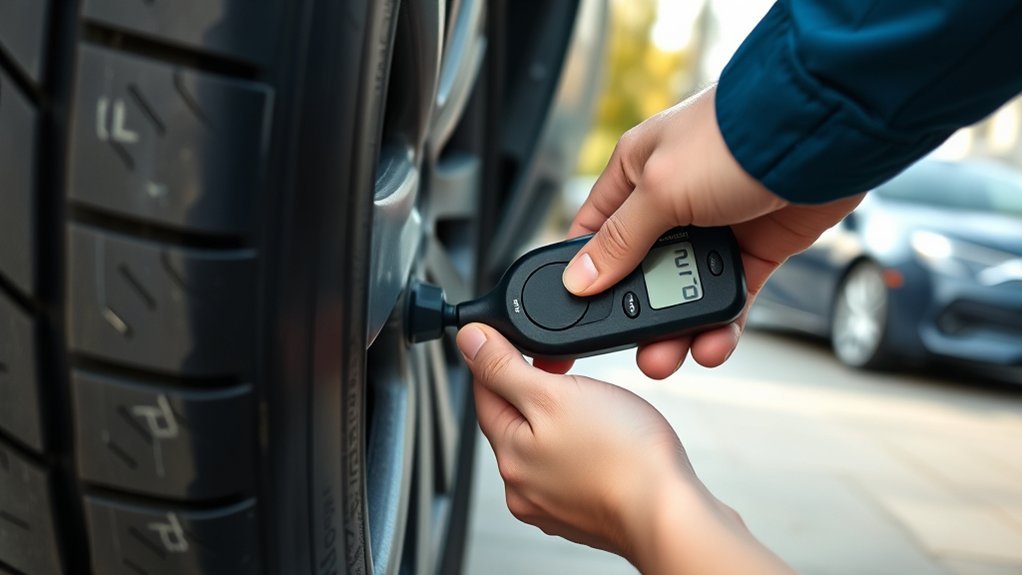 monthly tire pressure check