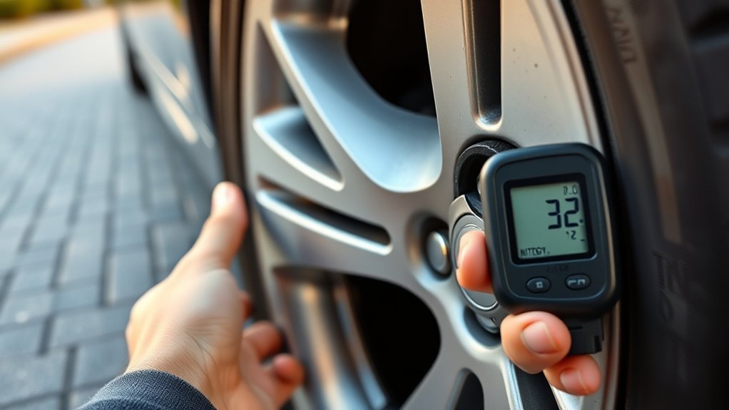 monthly tire pressure checks