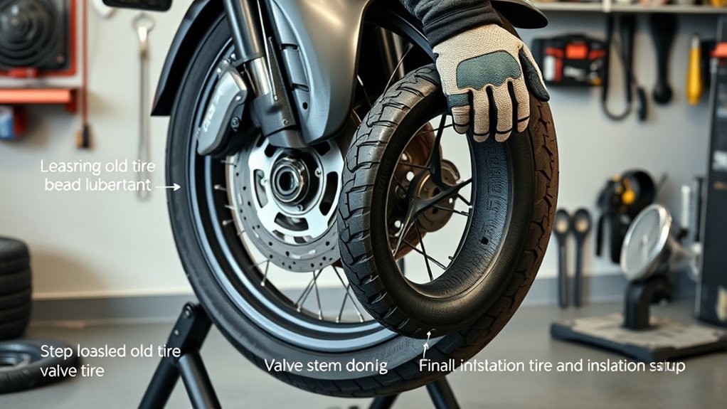motorcycle tire installation guide