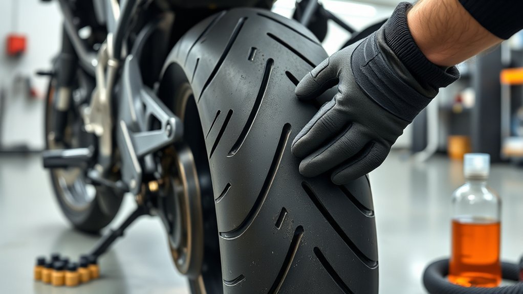motorcycle tire plugging safety