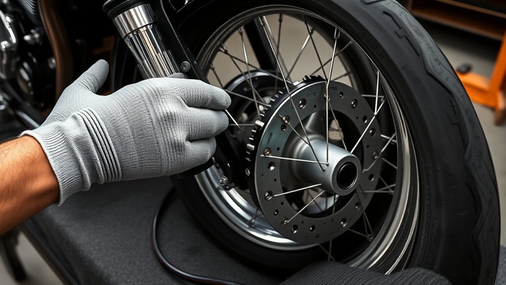 mount tire with precision