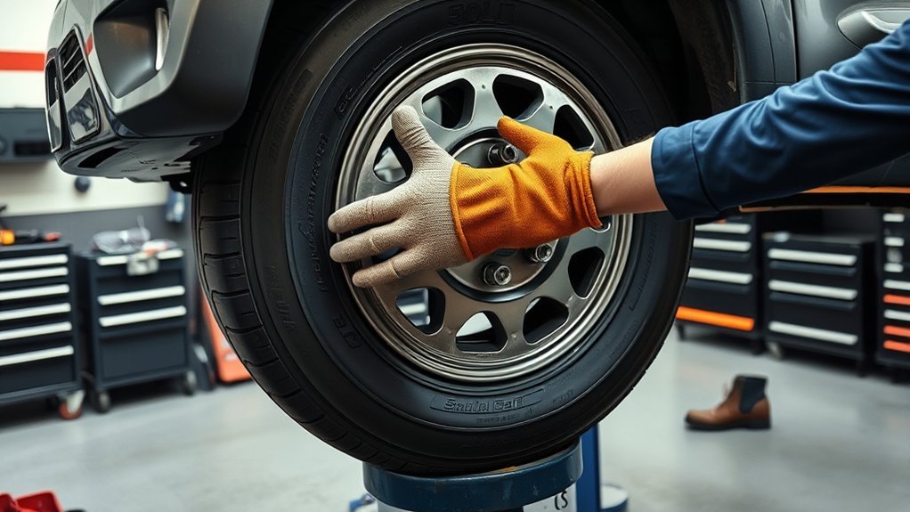mounting a tire safely