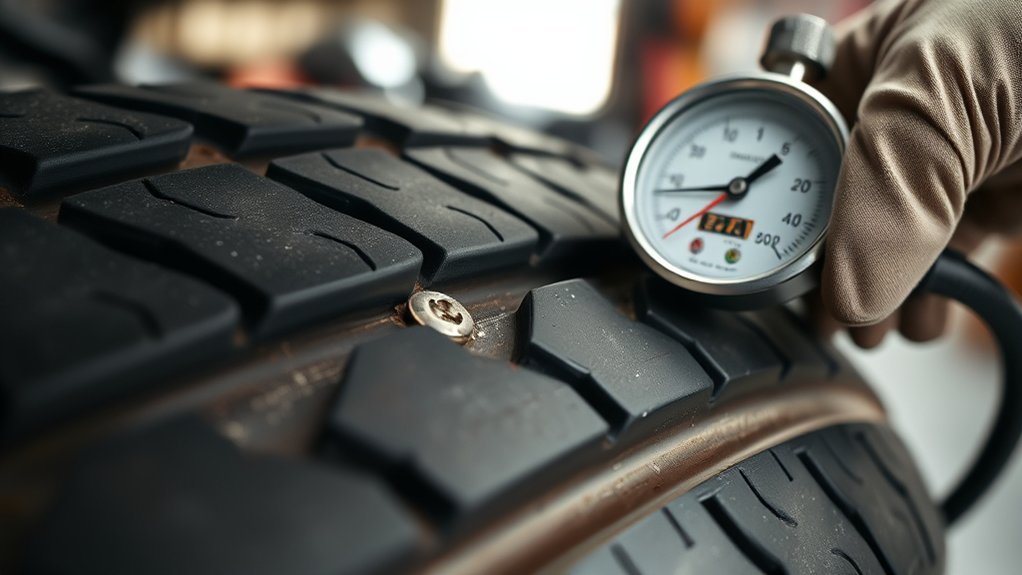 nail in tire duration