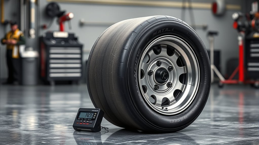 nascar tire weight details