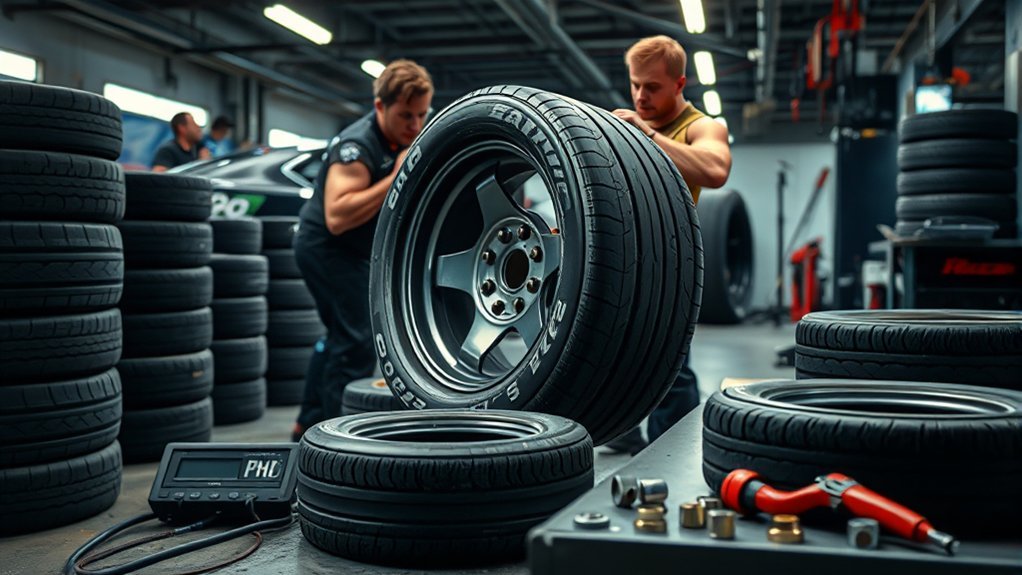 nascar tire weight explained