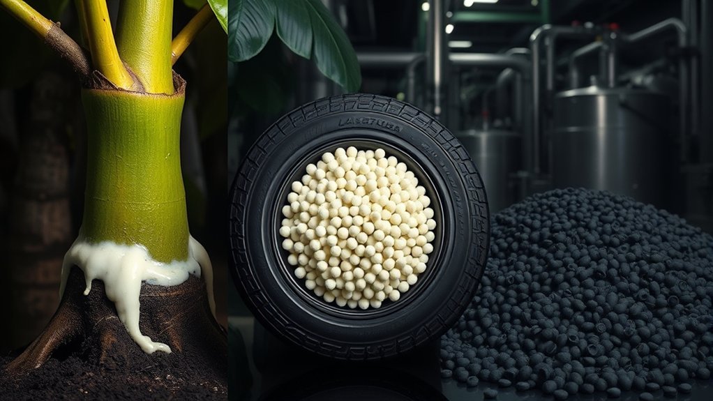 natural and synthetic rubber
