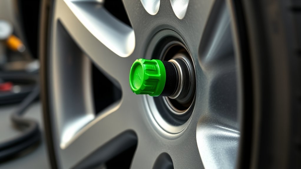 nitrogen filled tire identification