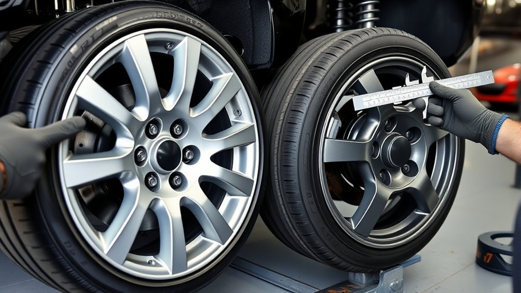 optimal wheel offset selection