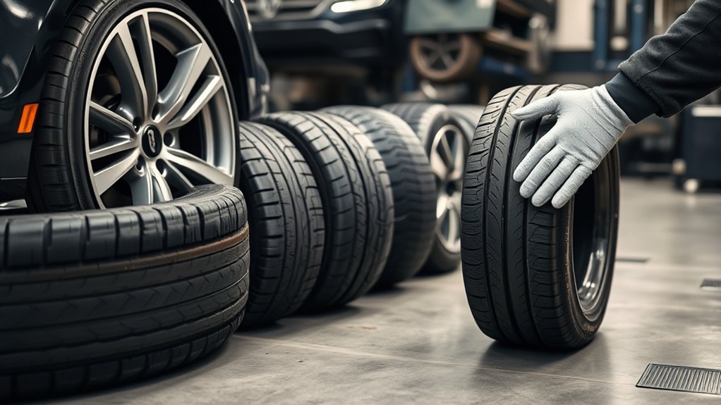 passenger tires for lighter vehicles