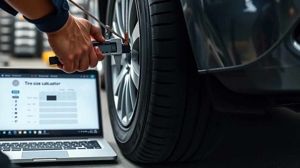 precision tire size calculations