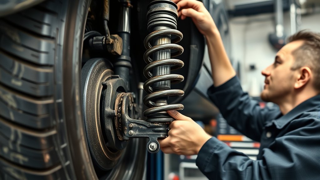 prevent uneven tire wear with suspension and alignment inspection