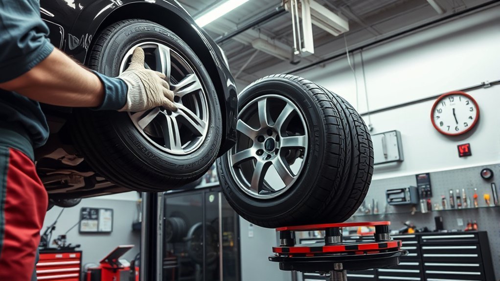 professional tire repair process