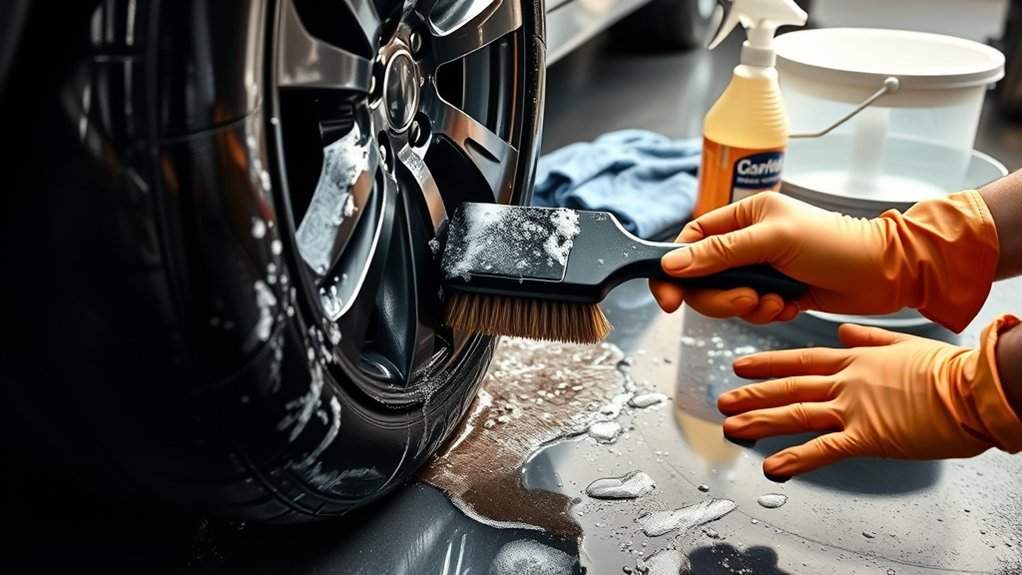 quick methods for tire shine