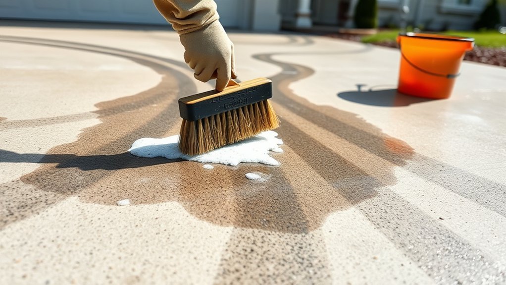 remove skid marks effectively