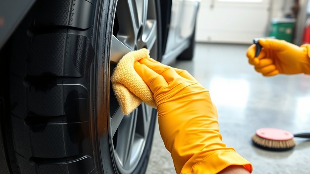 remove tar from tires