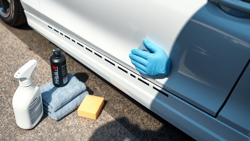 remove tire marks effectively