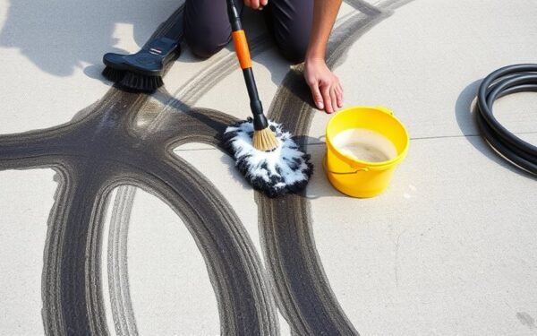 remove tire skid marks