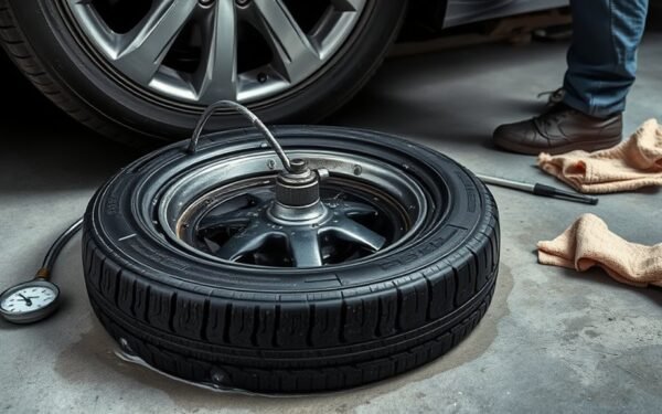remove water from tire
