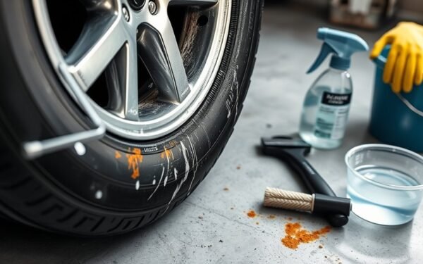 removing paint from tires