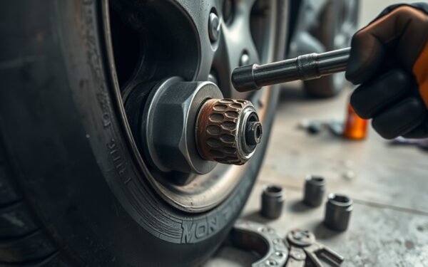removing stripped lug nuts